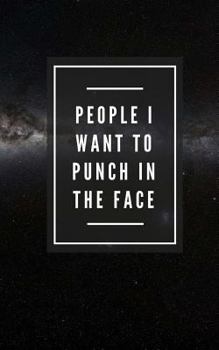 Paperback People I Want To Punch In The Face (Notebook) Book