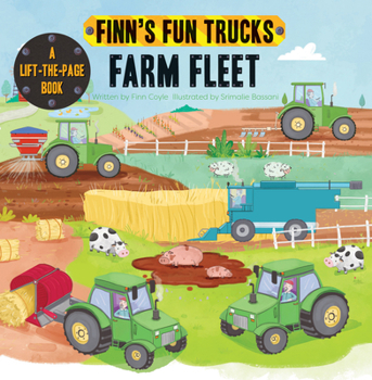 Board book Farm Fleet: A Lift-The-Page Truck Book
