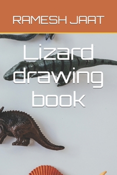 Paperback Lizard drawing book