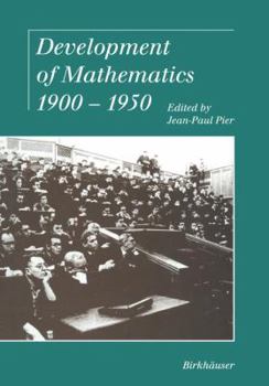 Paperback Development of Mathematics 1900-1950 Book