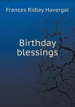 Paperback Birthday blessings Book