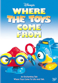 DVD Where The Toys Came From Book