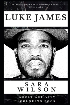 Paperback Luke James Adult Activity Coloring Book
