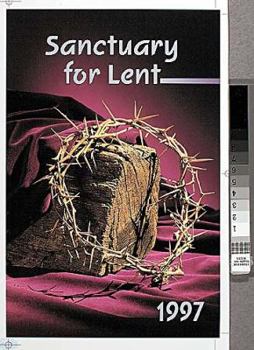 Paperback 1997 Large Print Sanctuary for Lent [Large Print] Book
