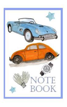 Paperback Blue Car: Note Book /Journal Book