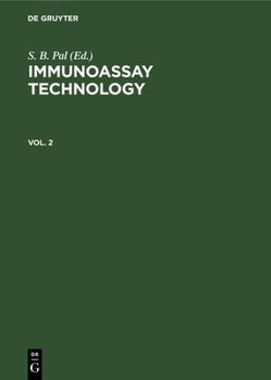 Hardcover Immunoassay Technology. Vol. 2 Book