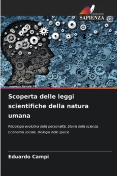 Paperback Scoperta delle leggi scientifiche della natura umana [Italian] Book