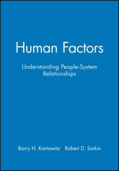 Paperback Human Factors, Workbook: Understanding People-System Relationships Book