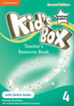 Paperback Kid's Box American English Level 4 Teacher's Resource Book with Online Audio Book