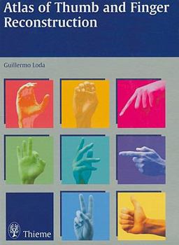 Hardcover Atlas of Thumb and Finger Reconstruction Book