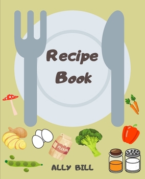 Paperback Blank Recipe Book