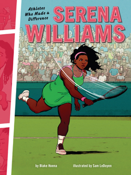 Paperback Serena Williams: Athletes Who Made a Difference Book