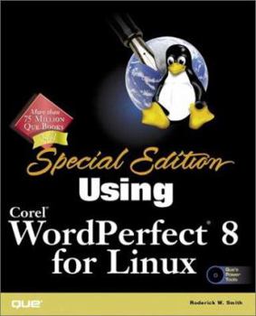 Paperback Special Edition Using Corel Wordperfect 8 for Linux Book