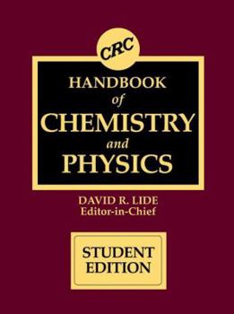 Hardcover CRC Handbook of Chemistry and Physics 76th Edition Book