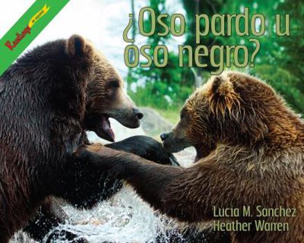 Paperback Oso Pardo u Oso Negro? / Black Bear or Brown Bear? (Animales Depredadores (Predator Animals)) (Spanish Edition) [Spanish] Book