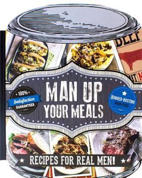 Hardcover Man-Up Your Meals Book