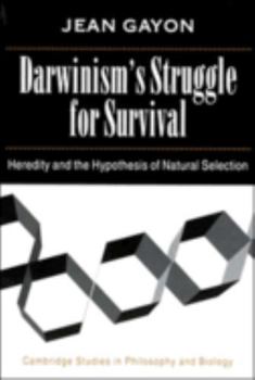 Hardcover Darwinism's Struggle for Survival Book