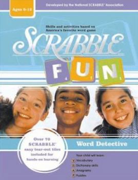 Paperback Scrabble Fun: Word Detective Book