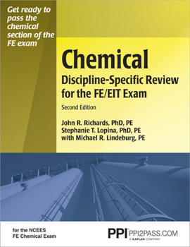 Paperback Ppi Chemical Discipline-Specific Review for the FE/EIT Exam, Second Edition (Paperback) - A Comprehensive Review Book for the Ncees Fe Chemical Exam Book