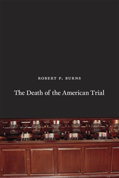 Paperback The Death of the American Trial Book