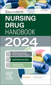 Paperback Saunders Nursing Drug Handbook 2024 Book