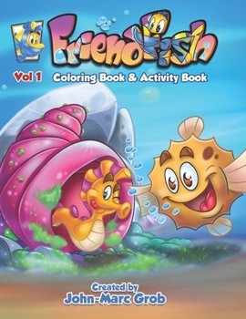 Paperback FriendFish Coloring book 1 Book