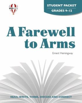 Paperback Farewell To Arms - Student Packet by Novel Units Book