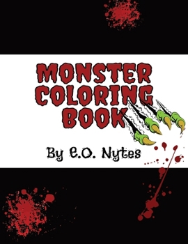 Paperback Monster Coloring Book