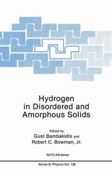 Paperback Hydrogen in Disordered and Amorphous Solids Book