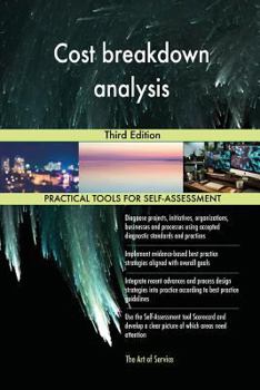 Paperback Cost breakdown analysis: Third Edition Book