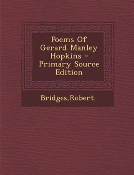 Poems Of Gerard Manley Hopkins