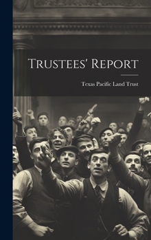 Hardcover Trustees' Report Book