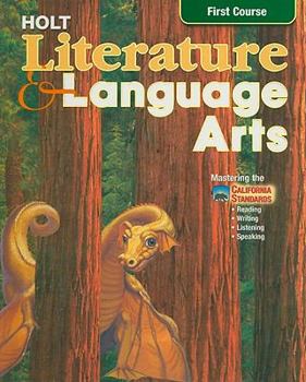 Hardcover California Holt Literature & Language Arts, First Course Book