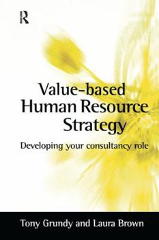 Hardcover Value-based Human Resource Strategy Book