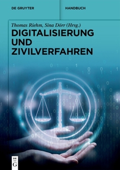 Hardcover Digitalisierung und Zivilverfahren [German] Book