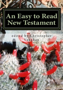 Paperback An Easy to Read New Testament Book