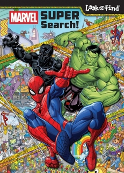 Hardcover Marvel: Super Search! Look and Find Book