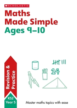 Paperback Maths Ages 9-10 (SATs Made Simple) Book