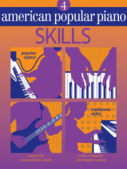 Paperback American Popular Piano: Level Four - Skills Book