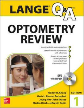 Paperback Lange Q&A Optometry Review: Basic and Clinical Sciences Book