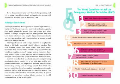 Library Binding Frequently Asked Questions about Emergency Lifesaving Techniques Book