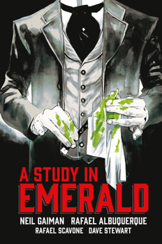 Hardcover Neil Gaiman's a Study in Emerald Book