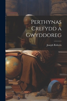 Paperback Perthynas crefydd a gwyddoreg [Welsh] Book