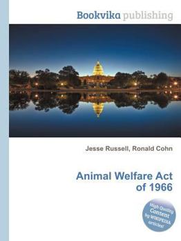 Paperback Animal Welfare Act of 1966 Book