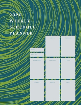 Paperback 2020 Weekly Schedule Planner Book