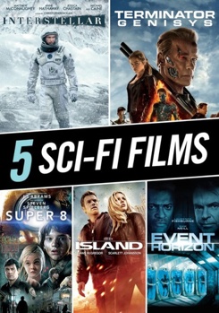 DVD Sci-Fi Bundle 5-Film Collection Book