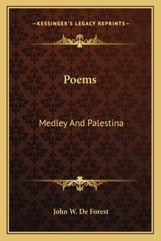 Paperback Poems: Medley And Palestina Book