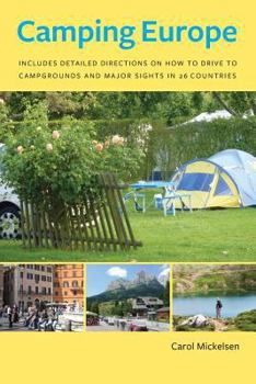 Paperback Camping Europe Book