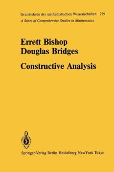 Paperback Constructive Analysis Book