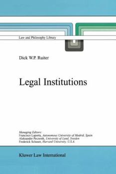 Paperback Legal Institutions Book